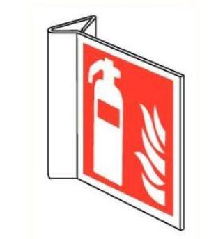 pictogram brandblusser/vlam haaks 